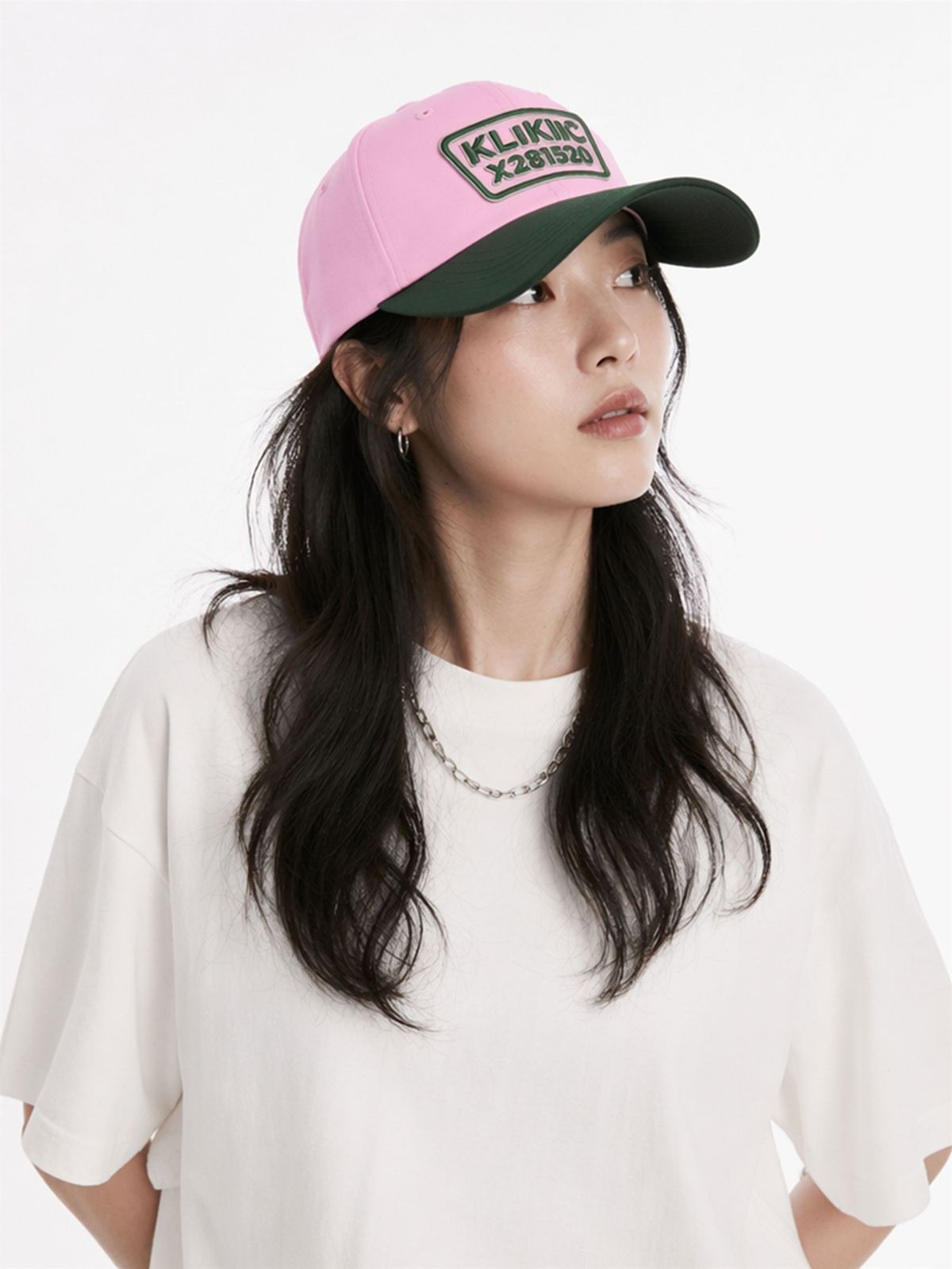 클리킥(KLIKIIC) 소프트 캡 베이직 라인 그린&핑크 SBC-GPG