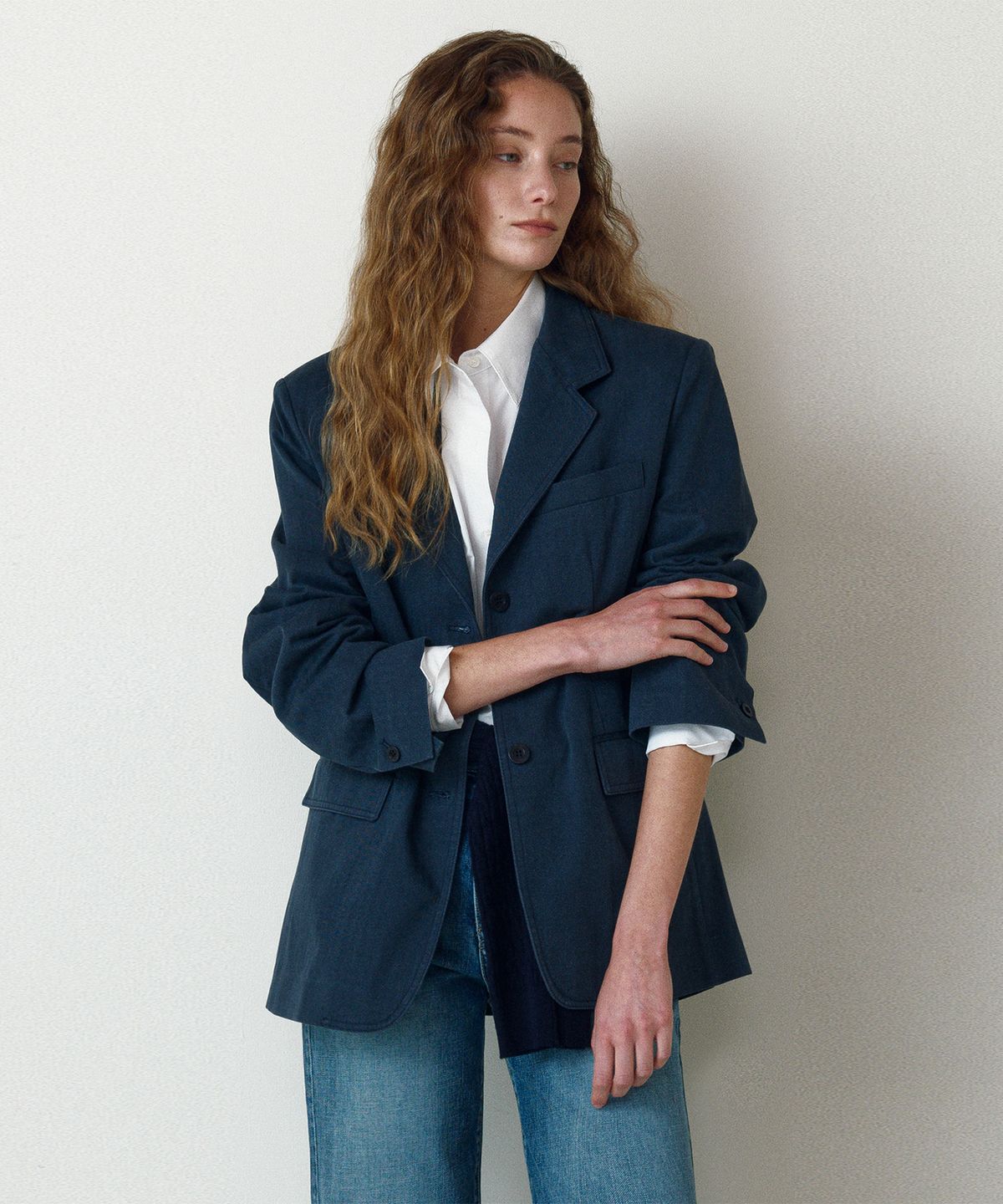 르네제이(RENEJ) Patek Tailored Jacket-Navy (3colors)