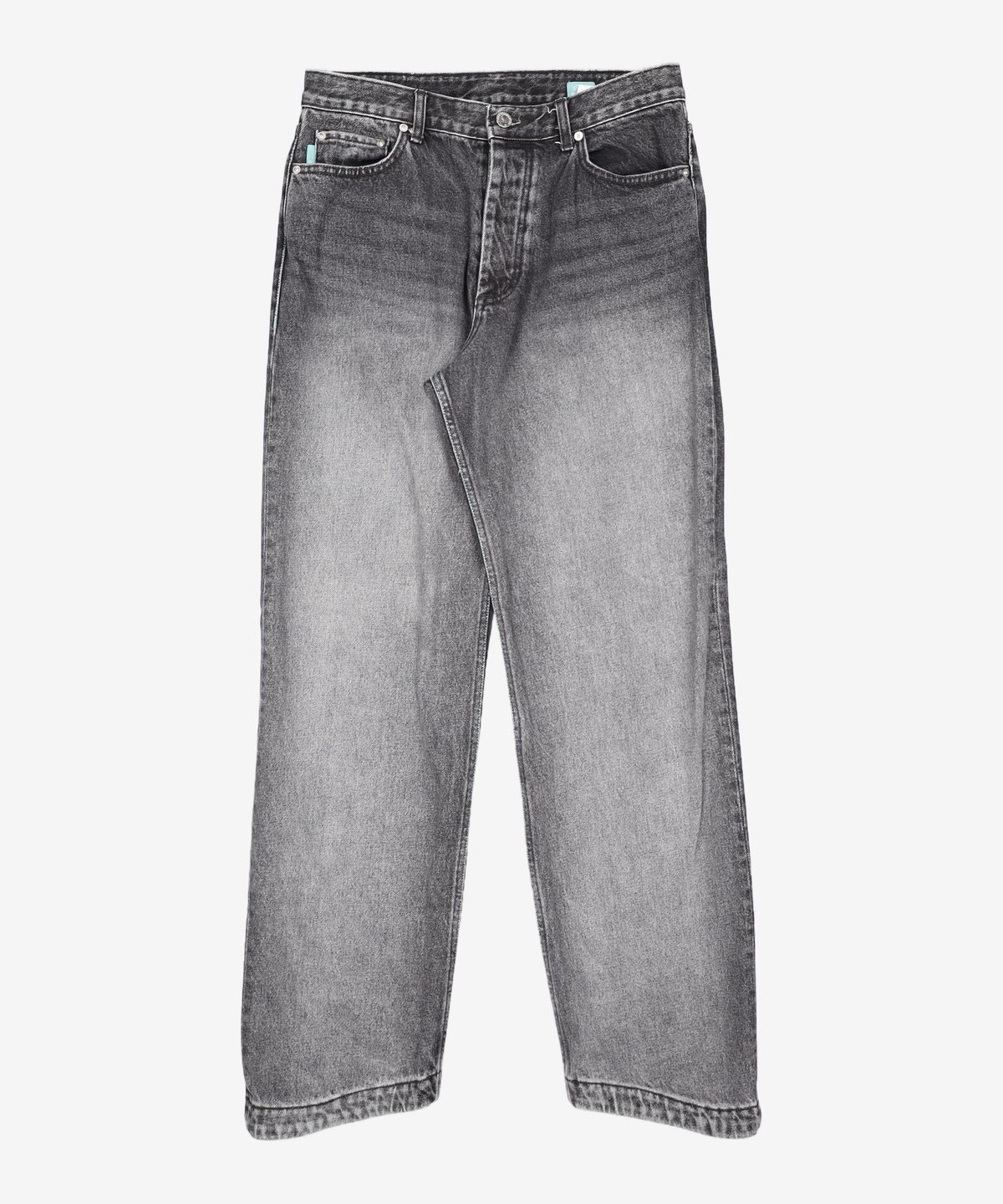 엠엠엘지(MMLG) [Mmlg] C-RABBIT WAVE JEANS (WASHED BLACK) (CALIK DENIM) L