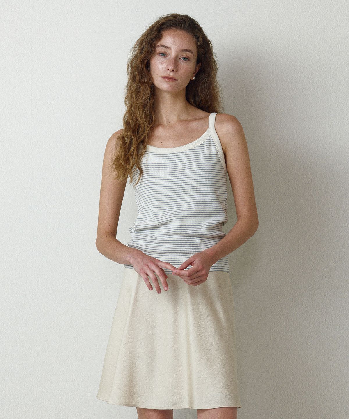 르네제이(RENEJ) Life Stripe Sleeveless-Sora (3colors)