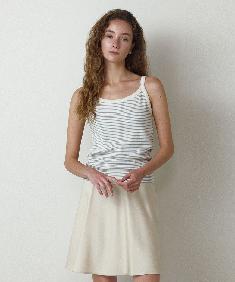 Life Stripe Sleeveless-Sora (3colors)