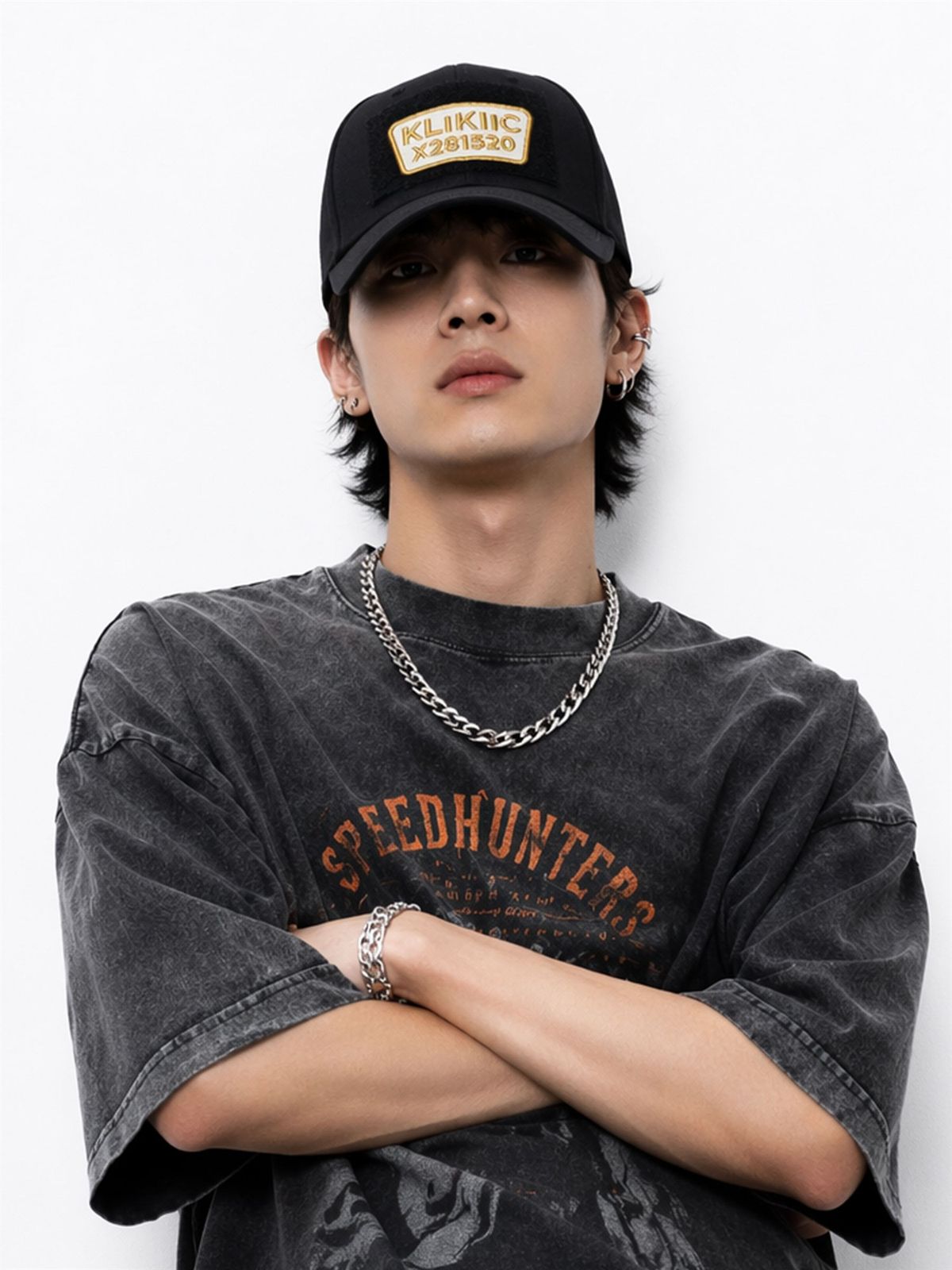 클리킥(KLIKIIC) 하드 캡 베이직 라인 블랙&블랙 HBC-BBD