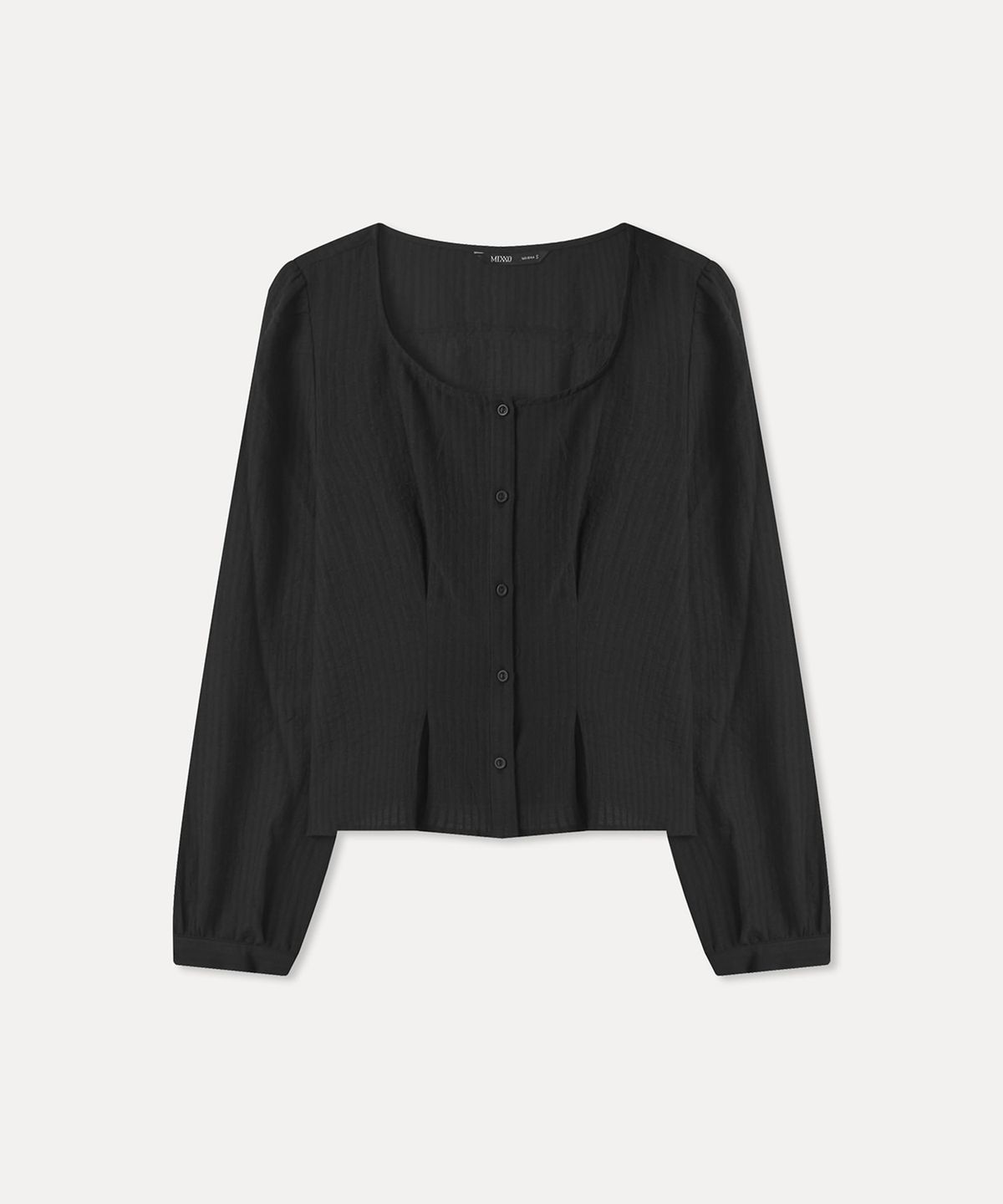 미쏘(MIXXO) 페플럼 블라우스_MIWBLG901G