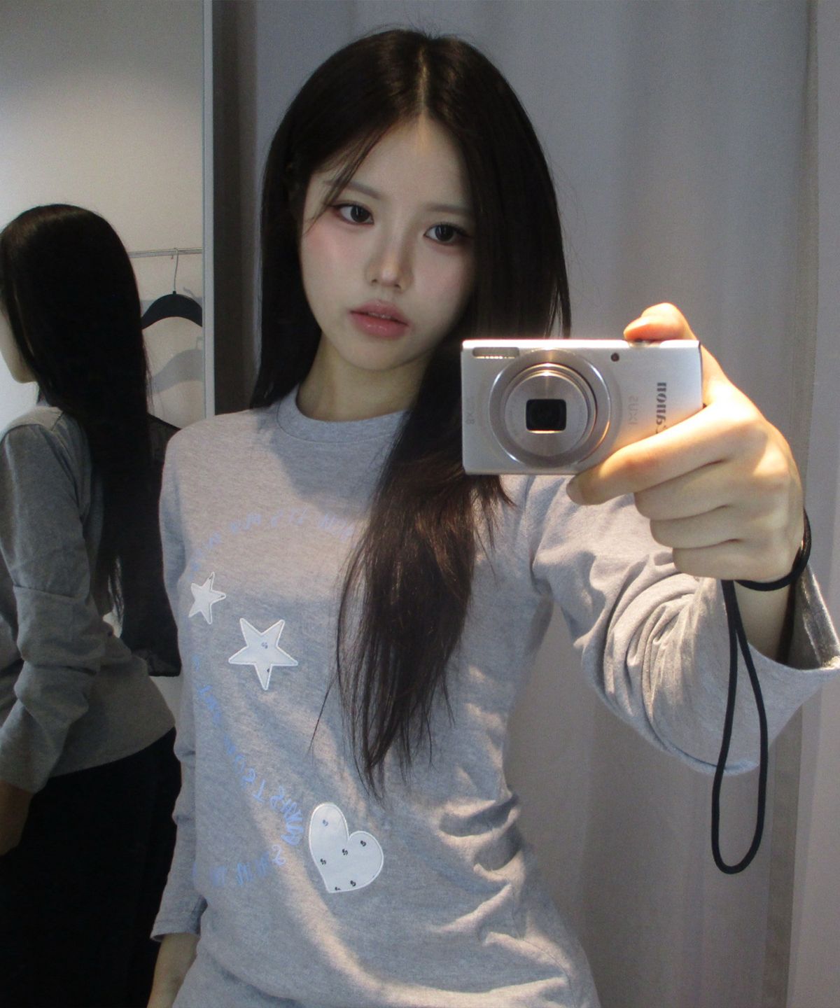 케이케이이이이(KKEEE) 하트 투 스타 롱슬리브(3color)