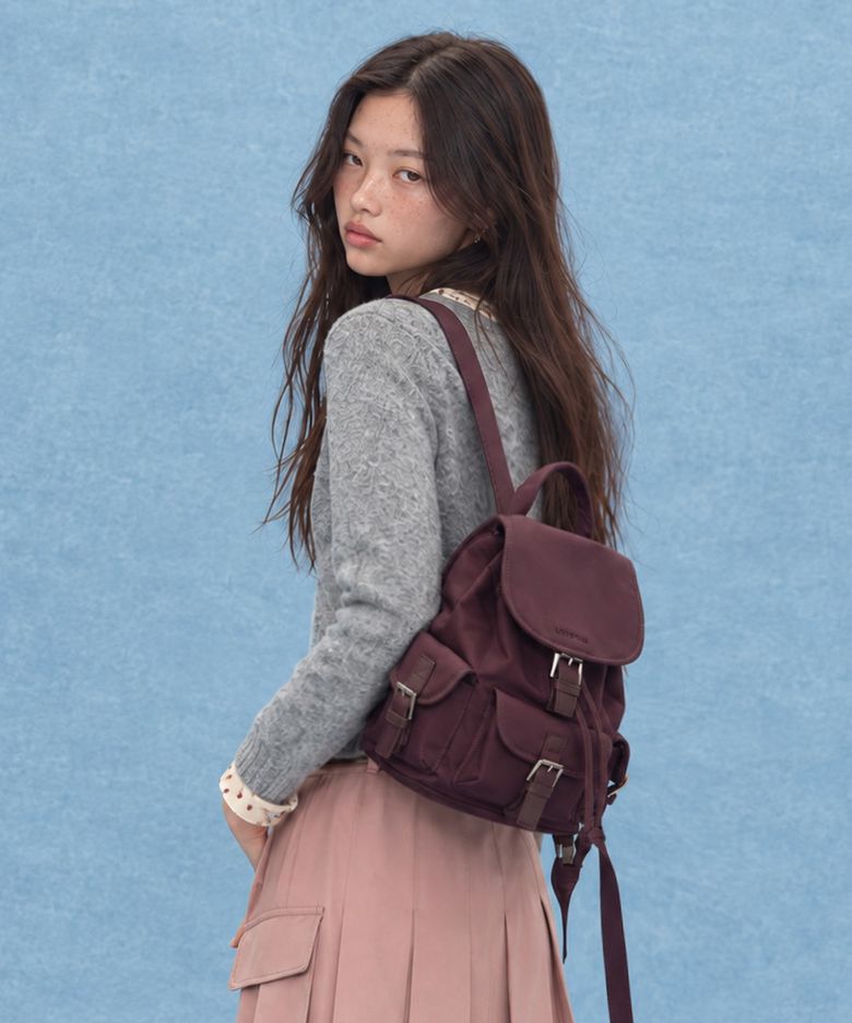 Nostalgia Soft Backpack WINE
