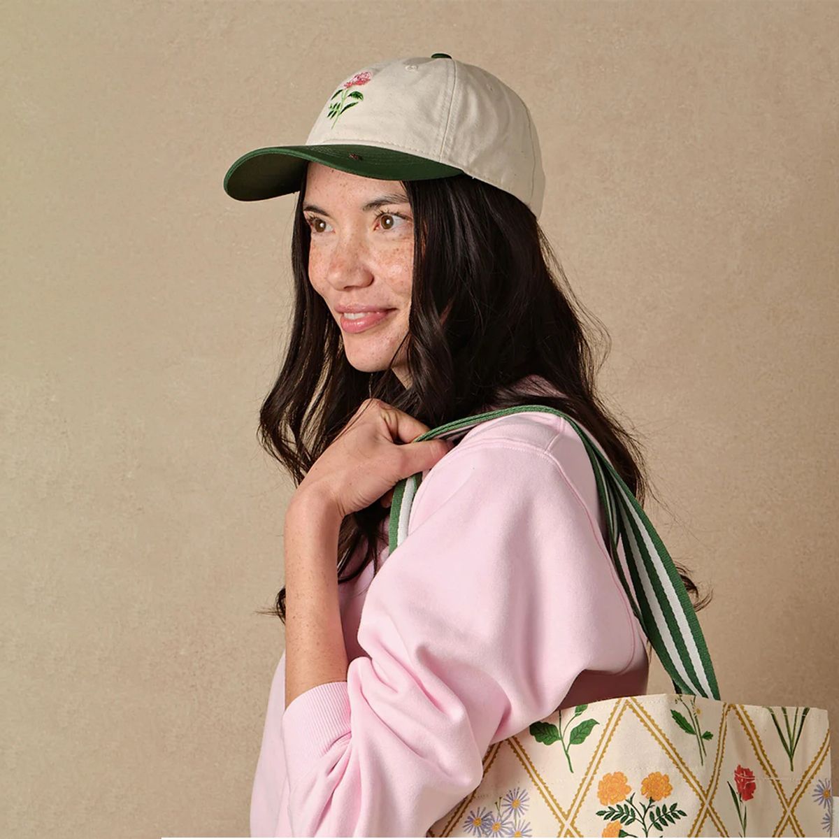 라이플 페이퍼(RIFLE PAPER) Garden Study ball cap 볼캡