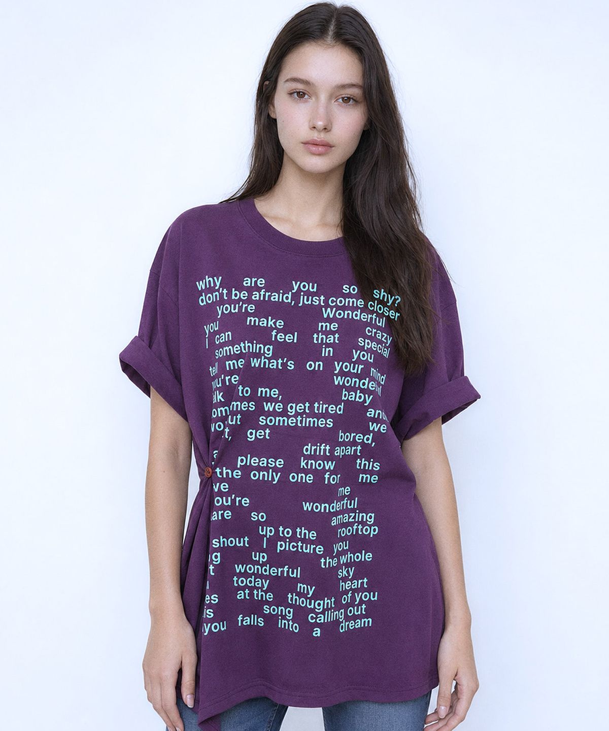 라티젠(LARTIGENT) L26 WONDERFUL T-SHIRT(PURPLE)