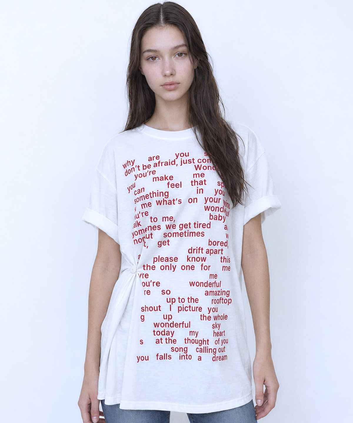 라티젠(LARTIGENT) L26 WONDERFUL T-SHIRT(WHITE)