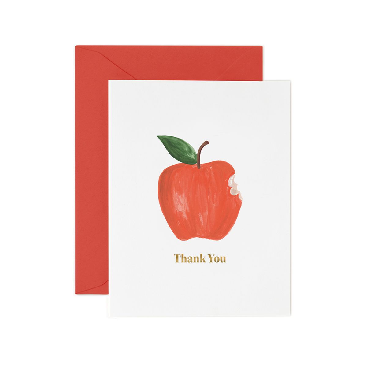 라이플 페이퍼(RIFLE PAPER) Apple Thank You Card 감사 카드