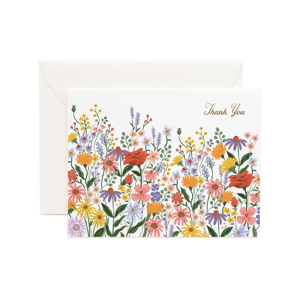 라이플 페이퍼(RIFLE PAPER) Prairie Garden Thank You Card 감사 카드