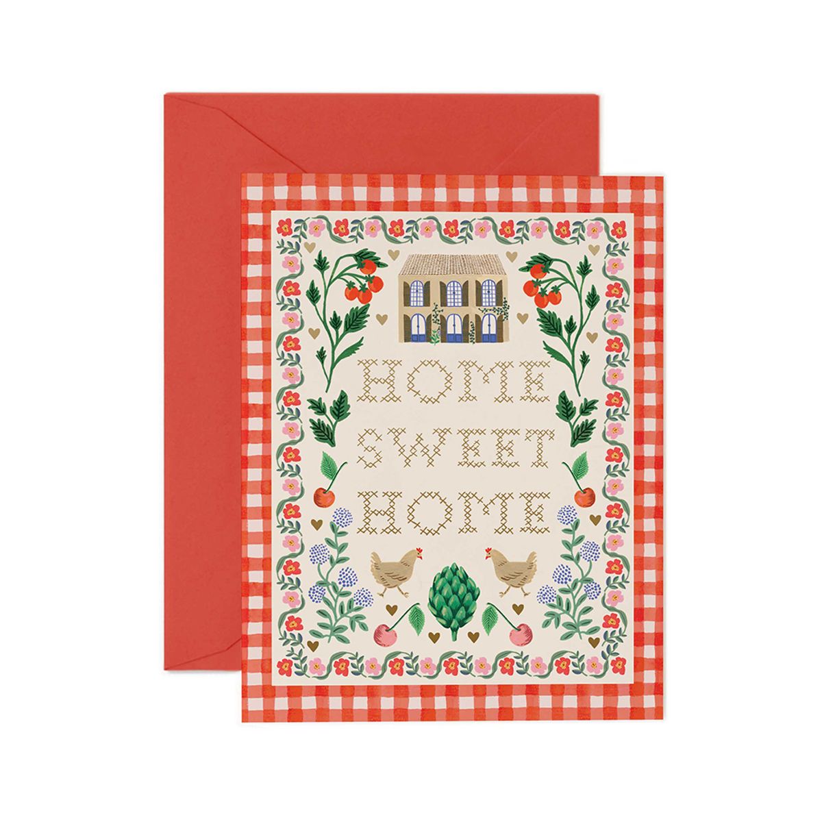 라이플 페이퍼(RIFLE PAPER) Home Sweet Home Card 일상 카드