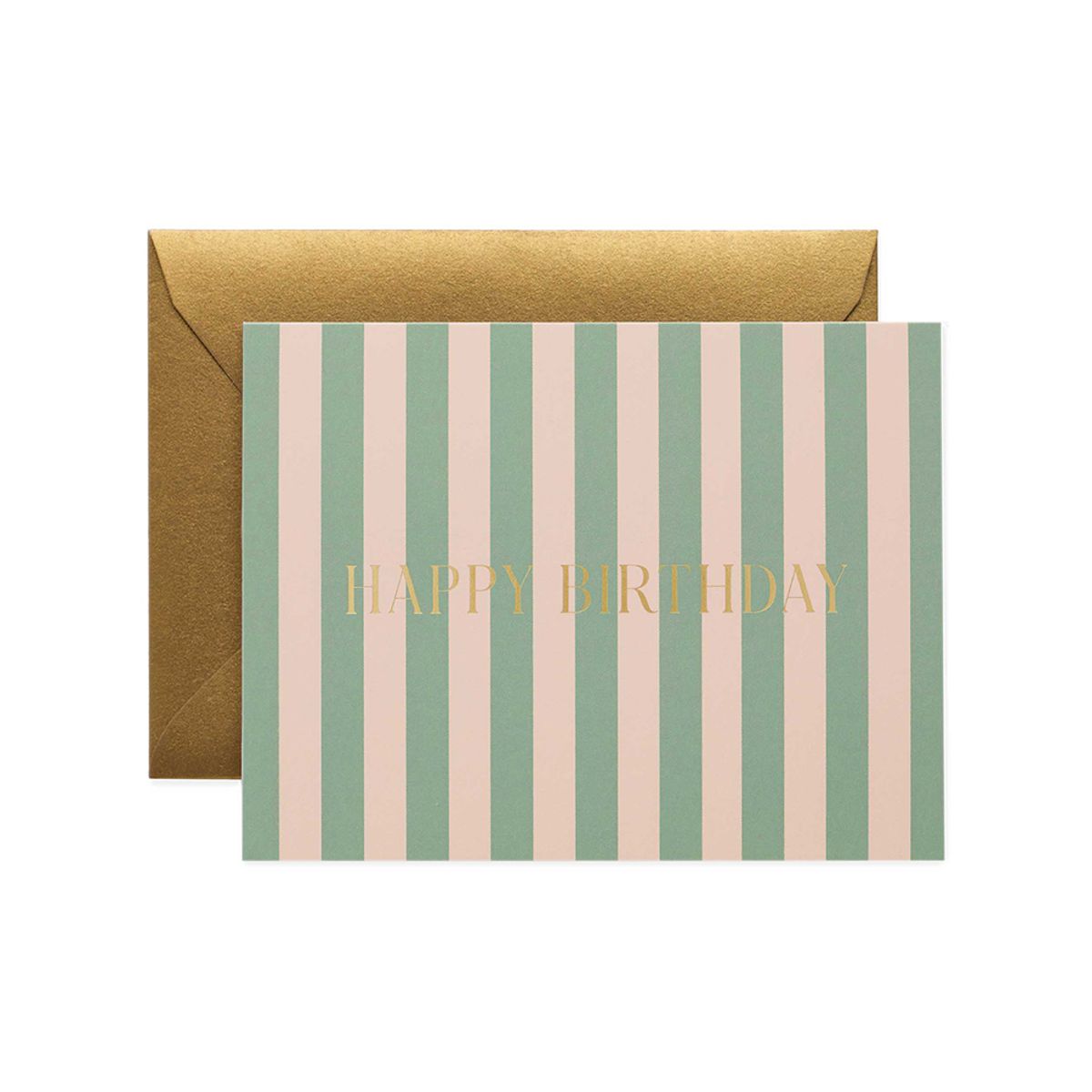 라이플 페이퍼(RIFLE PAPER) Cabana Stripe Birthday Card 생일 카드
