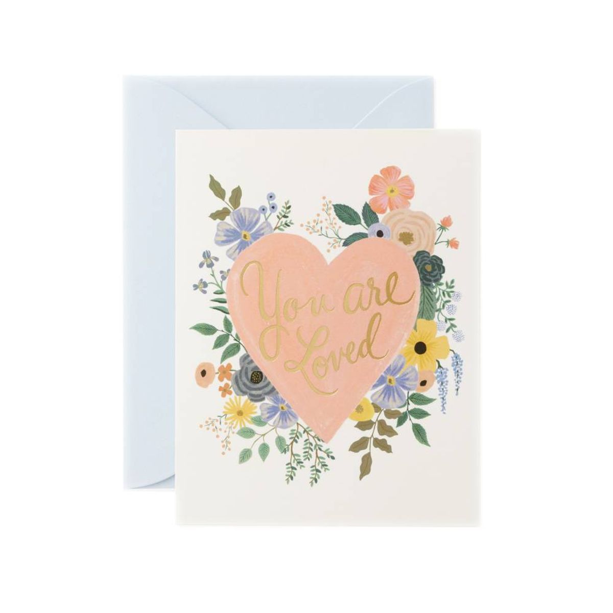 라이플 페이퍼(RIFLE PAPER) You Are Loved Heart Card 사랑 카드