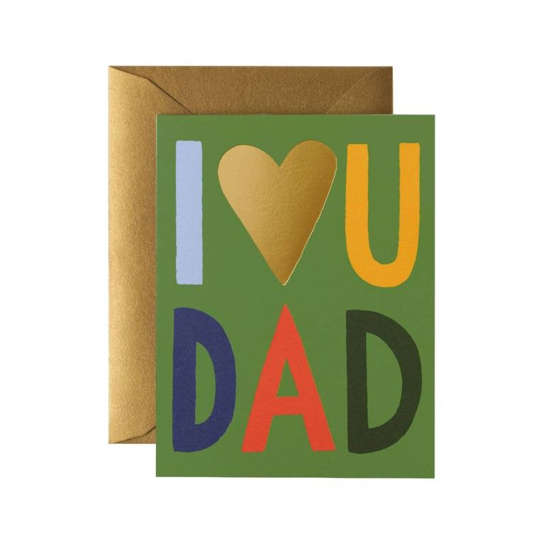 I Love You Dad Card 어버이날 카드