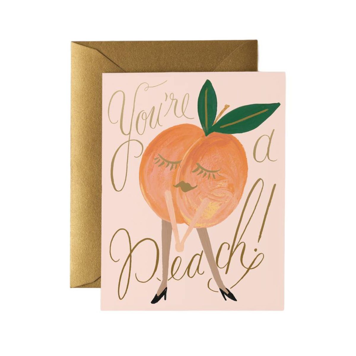라이플 페이퍼(RIFLE PAPER) You are A Peach Card 사랑 카드