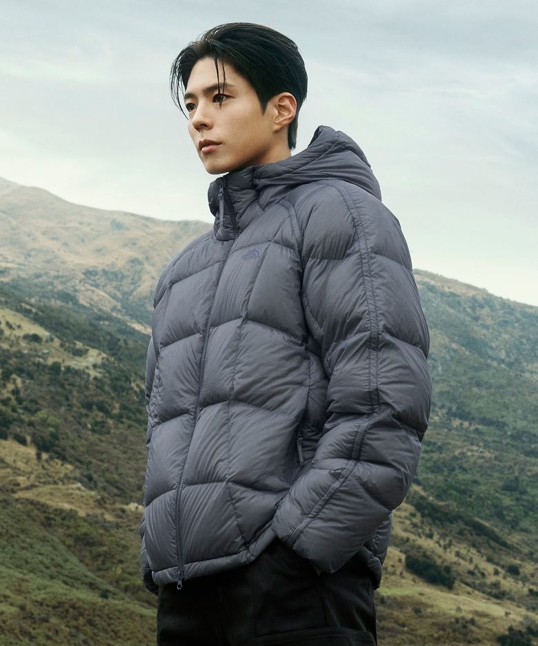 NJ1DS61B 남성 라이트 팩 다운 자켓 BLUE GRAY