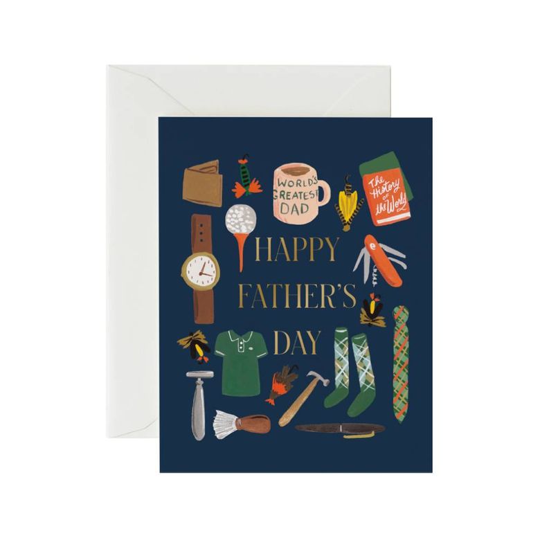 Dads Favorite Things Card 어버이날 카드