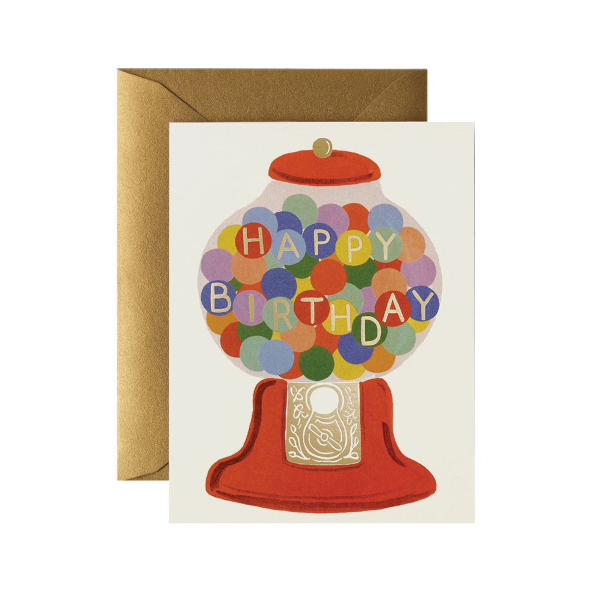 라이플 페이퍼(RIFLE PAPER) Gumball Birthday Card 생일 카드