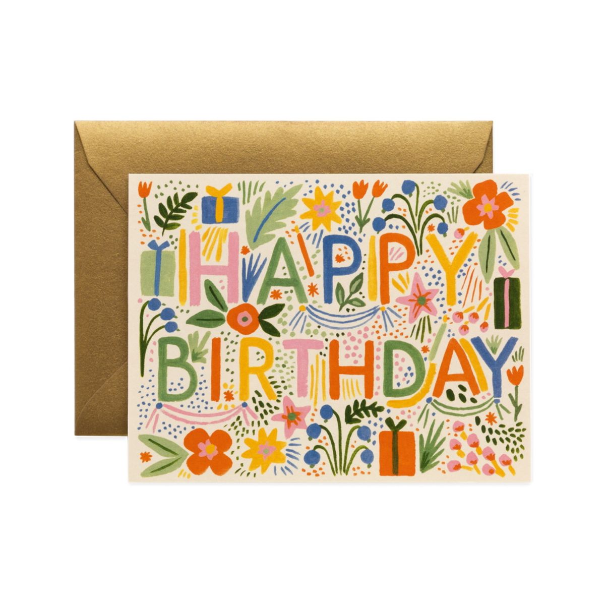라이플 페이퍼(RIFLE PAPER) Fiesta Birthday Card 생일 카드