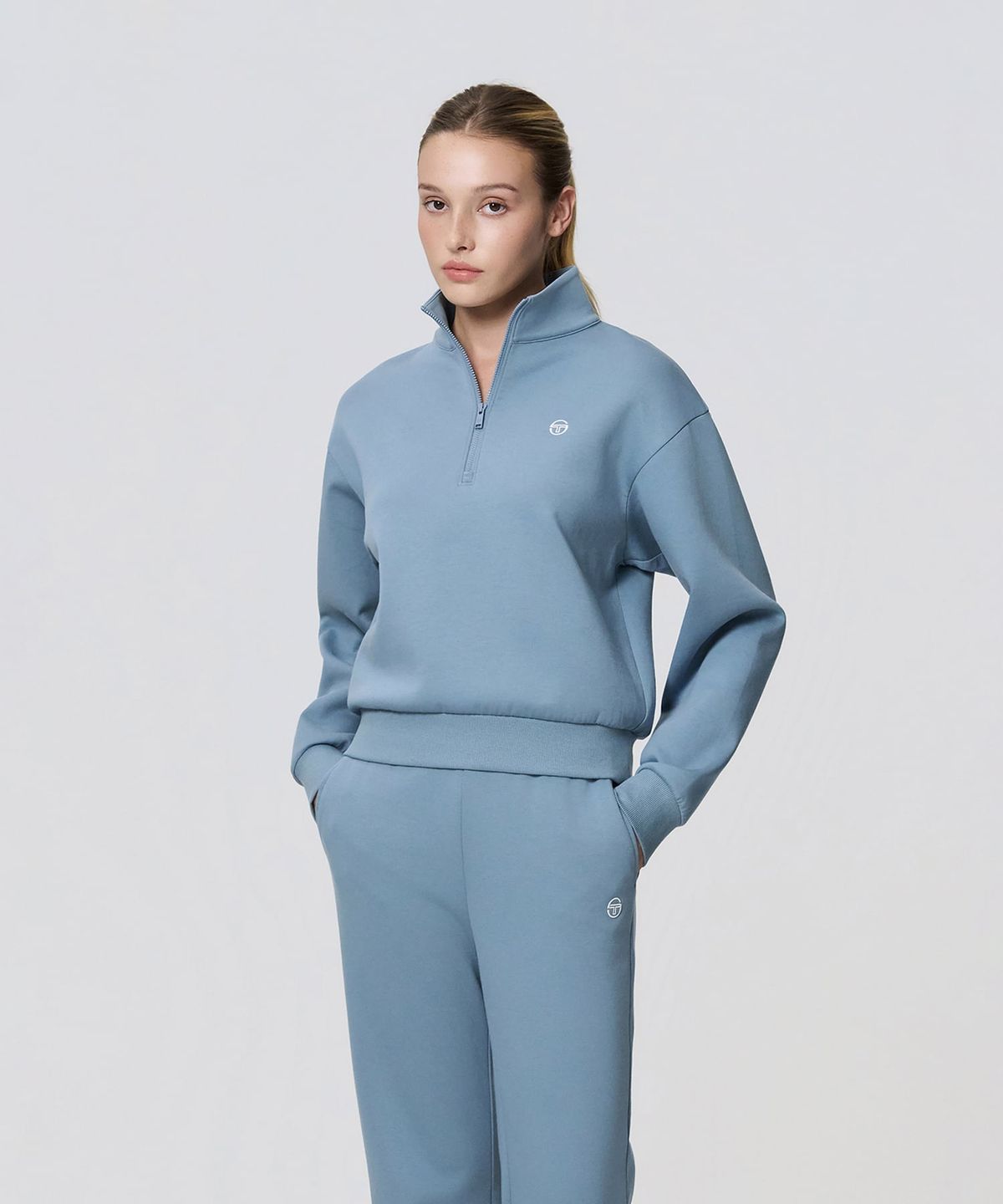 세르지오 타키니(SERGIO TACCHINI) W 쿠쉬라이트 하프집 (Indigo)