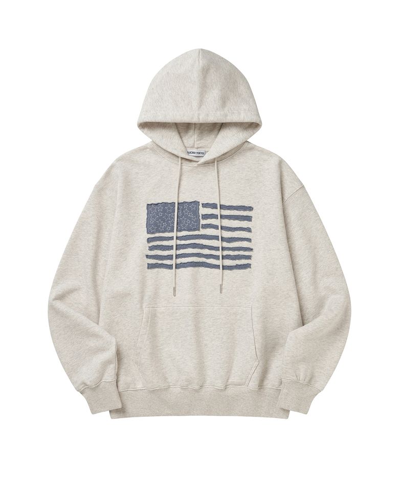 MAICHOI Vintage Patch Hoodie [3color]