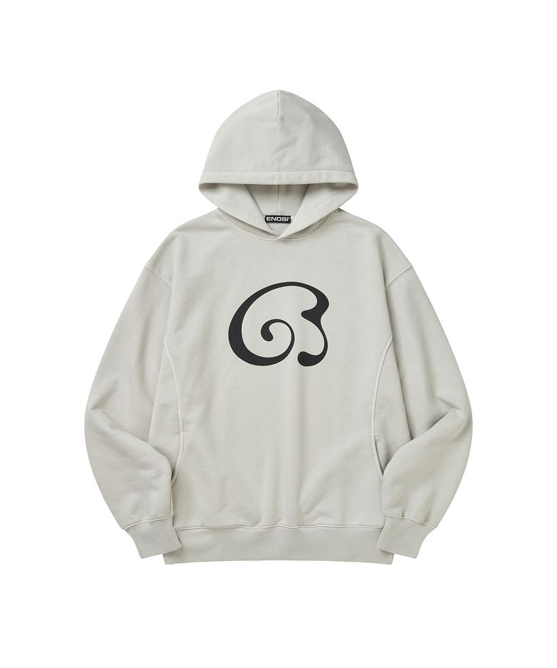 ENOSI Pigment Angel Logo Hoodie [4color]