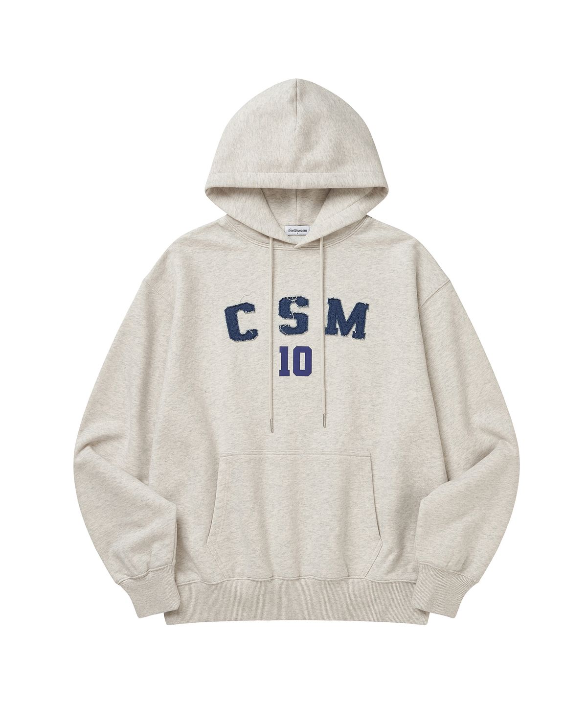 아이필블루씨에스엠(IFEELBLUECSM) CSM Denim Patch Hoodie [4color]