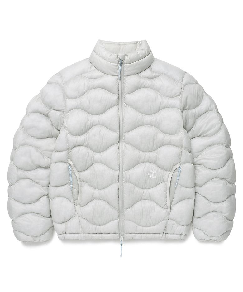 [지연 PICK] SOFT AIR HIGH-NECK PADDED JACKET GREY(CV2GFUB902A)