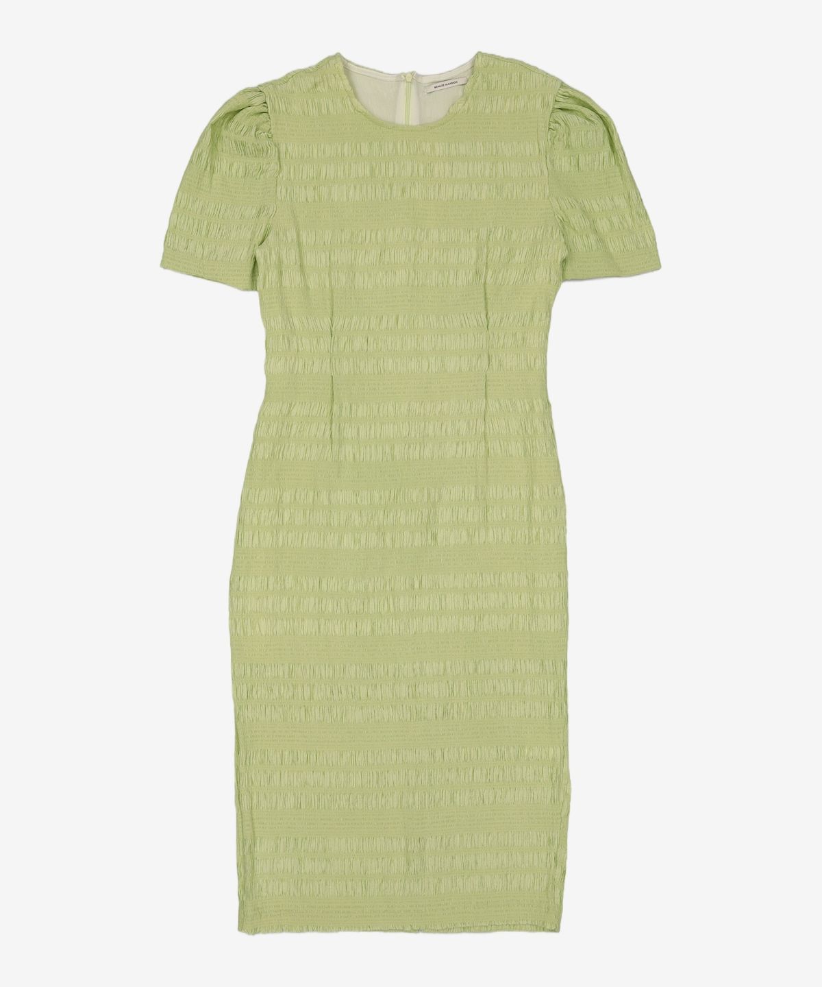 비뮤즈맨션(BEMUSE MANSION) Crinkle one-piece - Pea green FREE