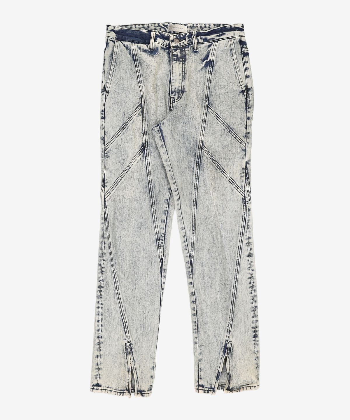 메종미네드(MAISON MINED) MOLAR FOX DENIM PANTS G/BLUE 50