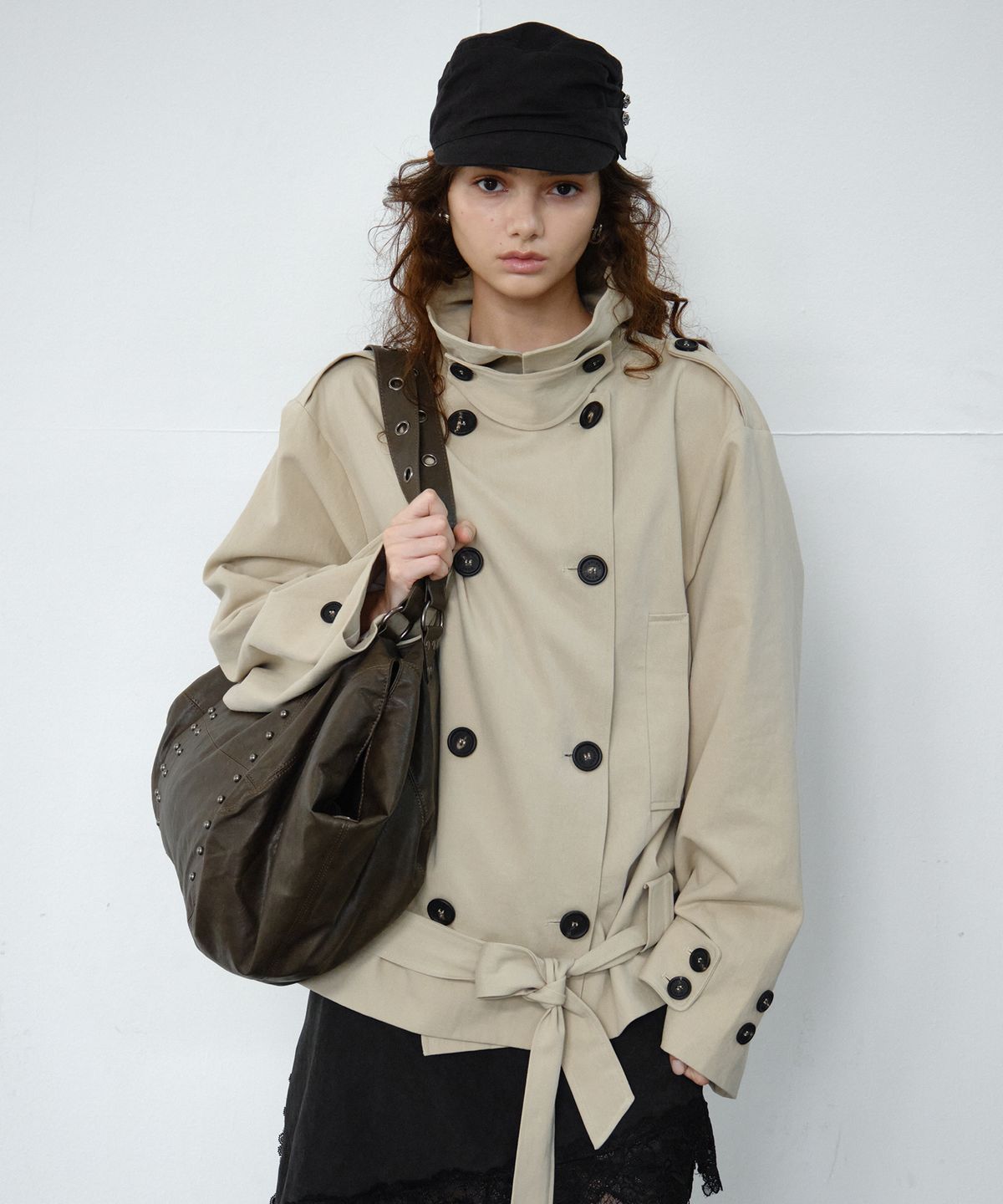 미드나잇 무브(MIDNIGHT MOVE) sh trench coat (beige)