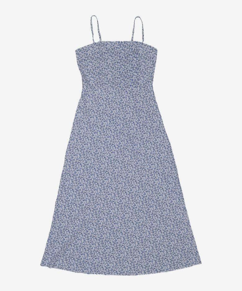 Brooke Slim Dress (Scarf Set / Gray) L