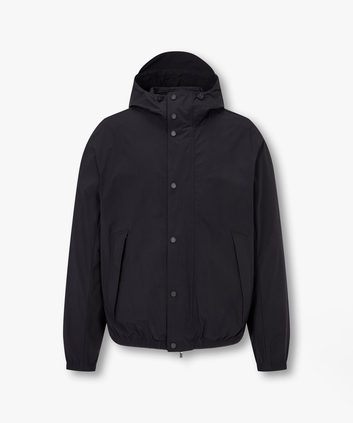 아르마니 익스체인지(ARMANI EXCHANGE) 남성 스트레치 스토퍼 후디드 자켓 _블랙_A415110006