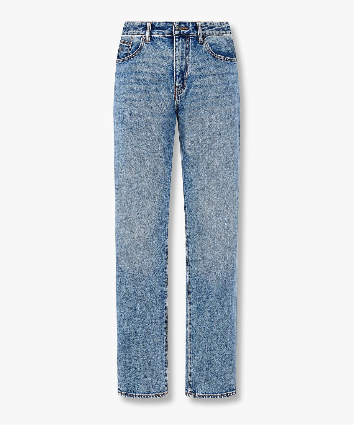 아르마니 익스체인지(ARMANI EXCHANGE) 남성 컴포트 슬림 핏 데님 팬츠 _블루_A416140002