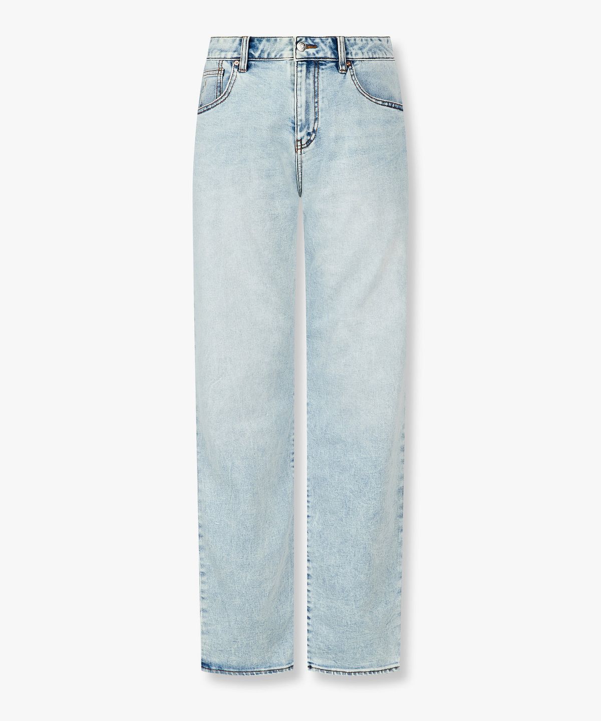 아르마니 익스체인지(ARMANI EXCHANGE) 남성 스트레치 컴포트 슬림 진 _라이트 블루_A416140003