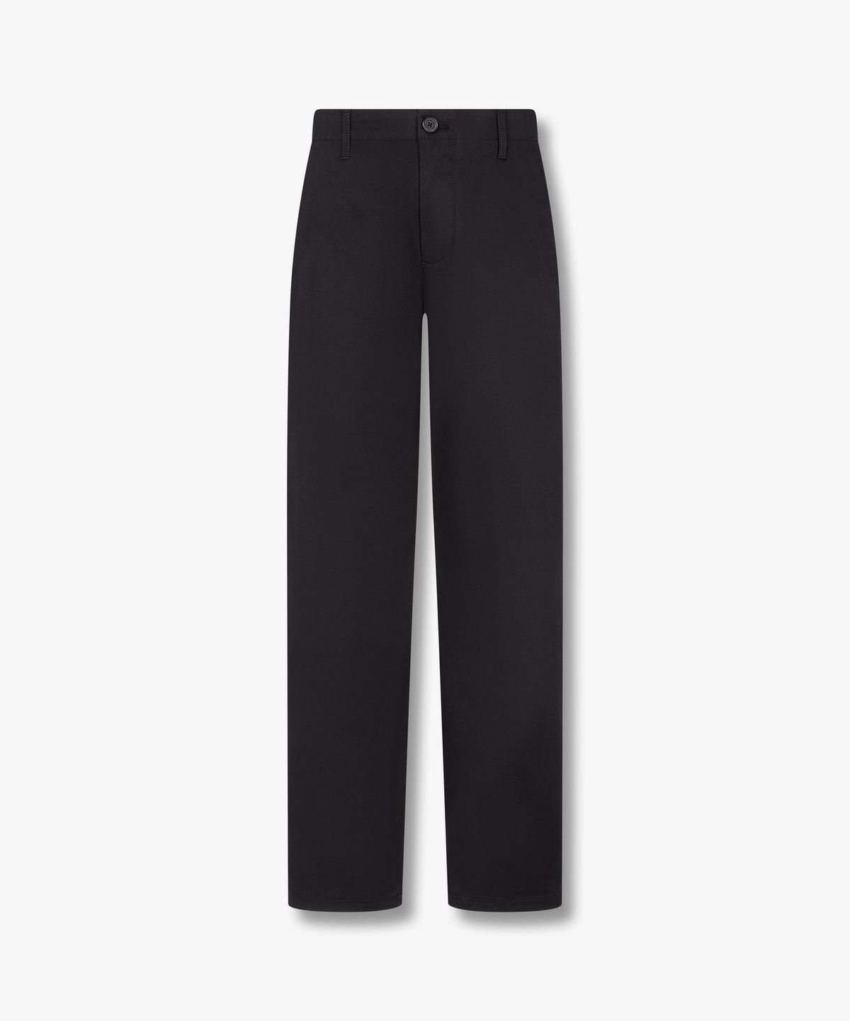 아르마니 익스체인지(ARMANI EXCHANGE) 남성 백 메탈 로고 스트레치 코튼 팬츠 _블랙_A414342002