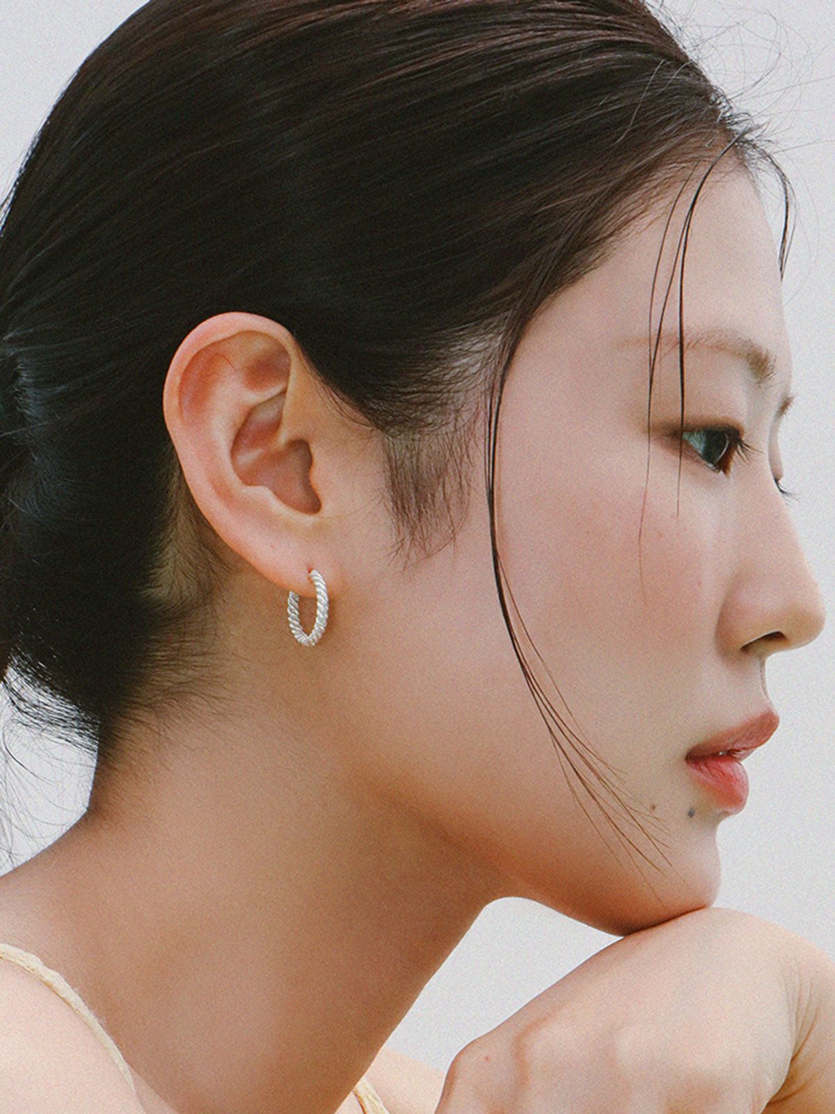 스몰굿띵(SMGT) SILVER925 ROPE EARRING [2 SIZE]