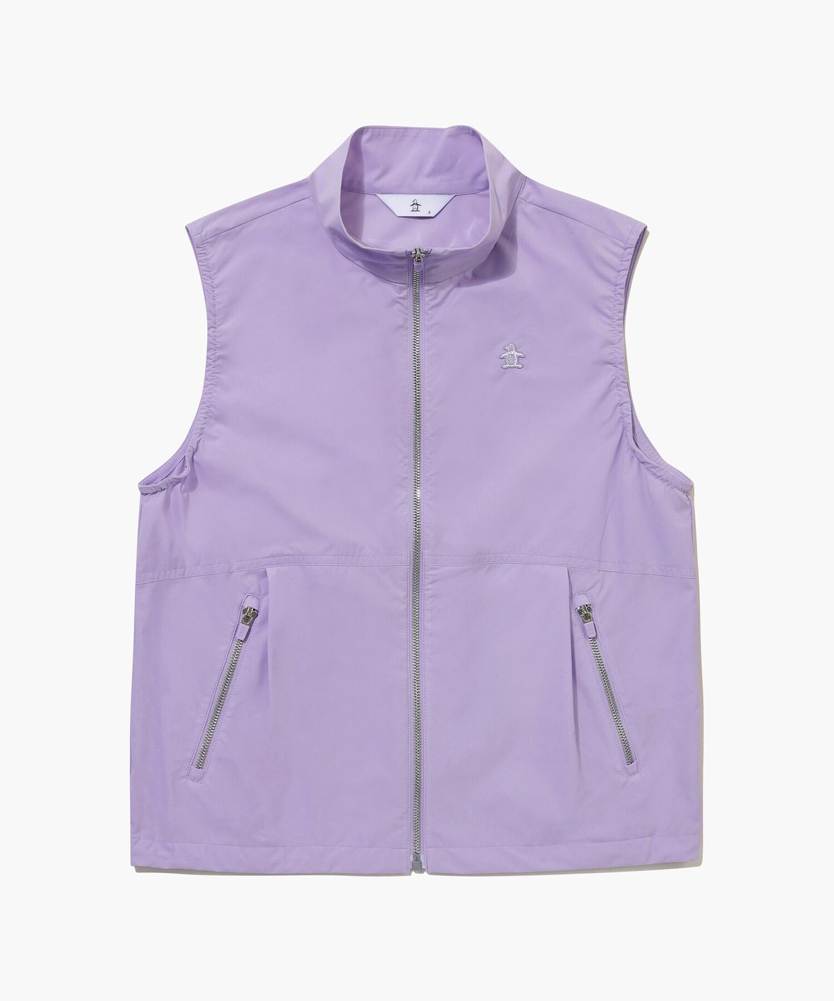 먼싱웨어(MUNSINGWEAR) 여성 홑겹 우븐베스트 라일락 MR322LWV81