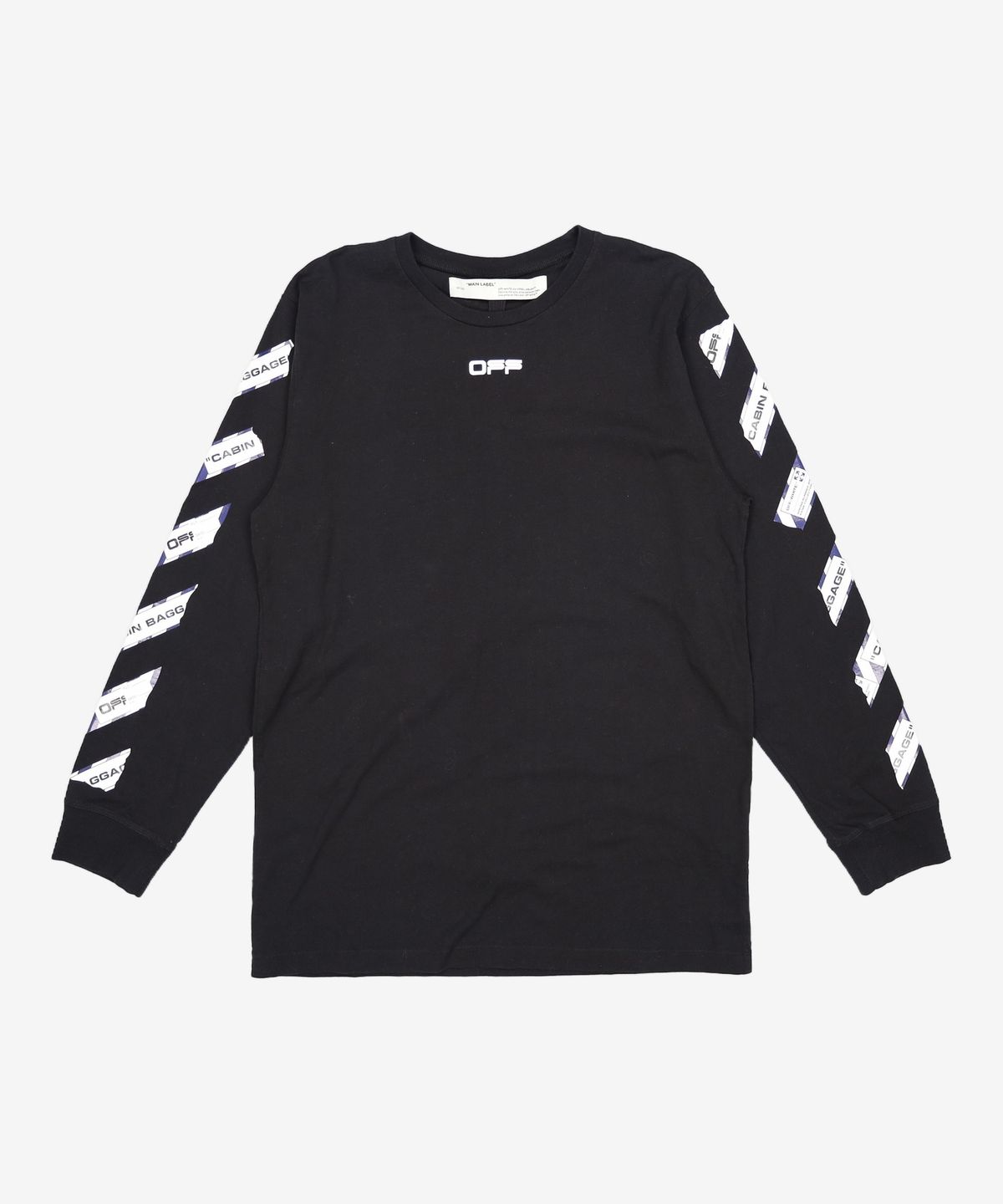 오프화이트(OFF-WHITE) OMAB001S201850031088 에어포트 티셔츠 M