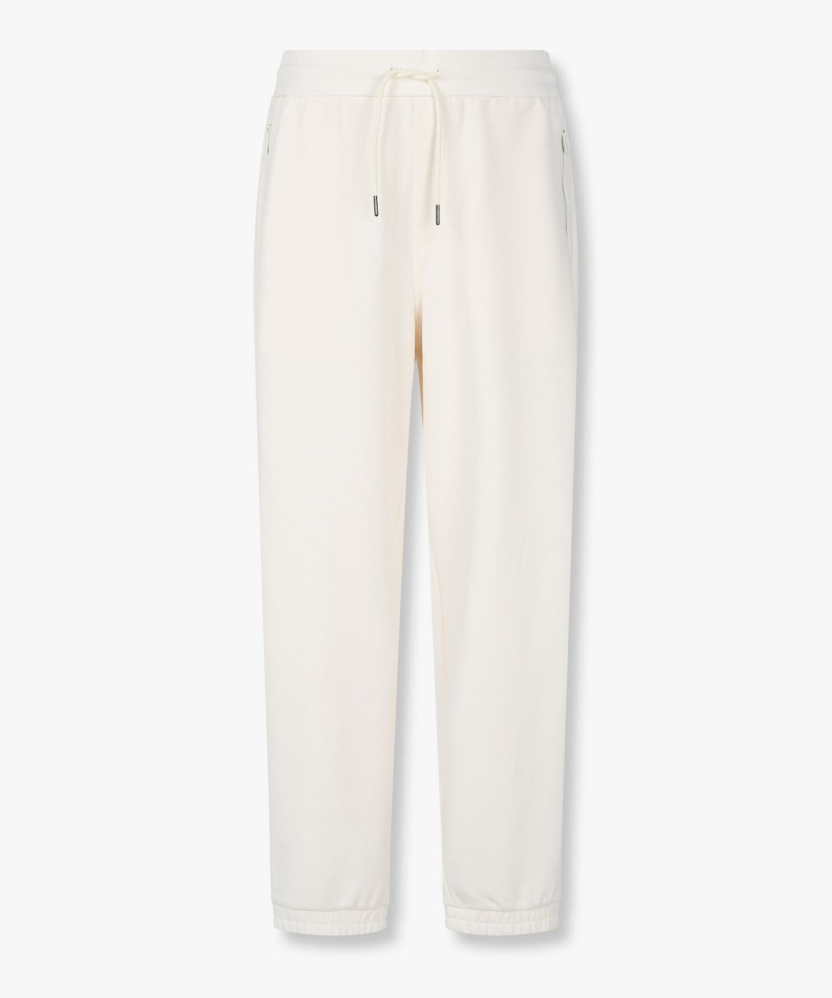 아르마니 익스체인지(ARMANI EXCHANGE) 남성 로고 패치 스트링 조거 팬츠 _크림_A416142004