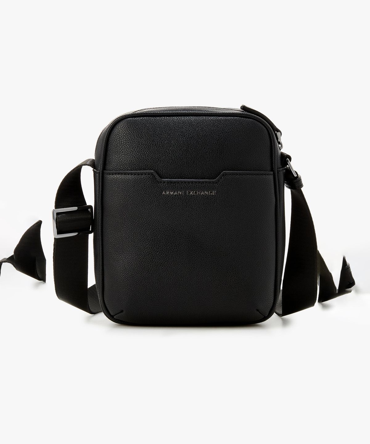 아르마니 익스체인지(ARMANI EXCHANGE) 남성 디보싱 로고 크로스바디백 _블랙_A416170005