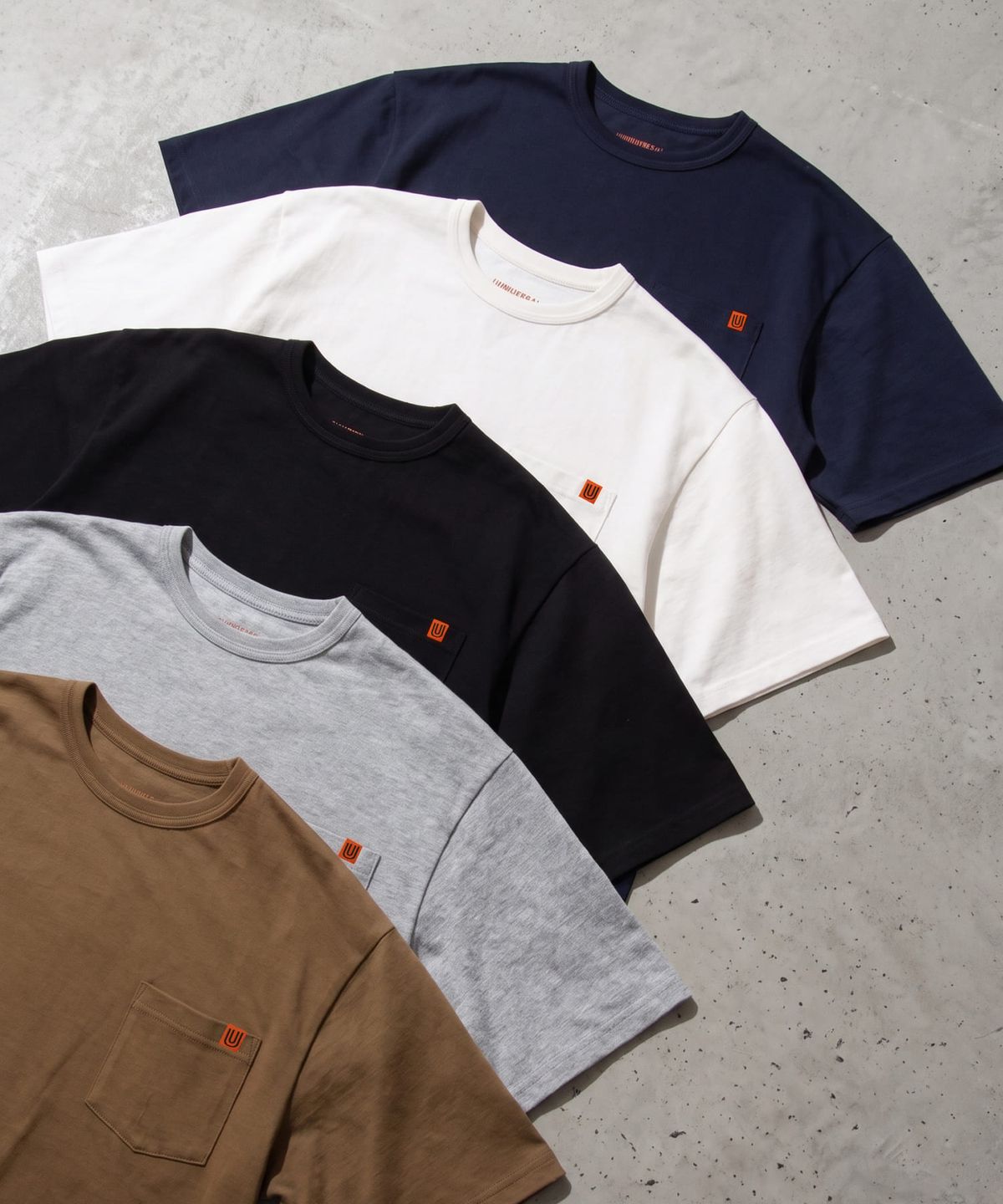 유니버셜 오버롤(UNIVERSAL OVERALL) [2PACK] WORKERS POCKET T-SHIRT (5 COLOR)