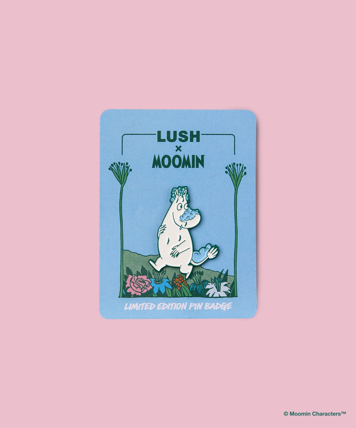 러쉬(LUSH) [러쉬×무민] 러쉬 X 무민 핀 뱃지 - 악세서리