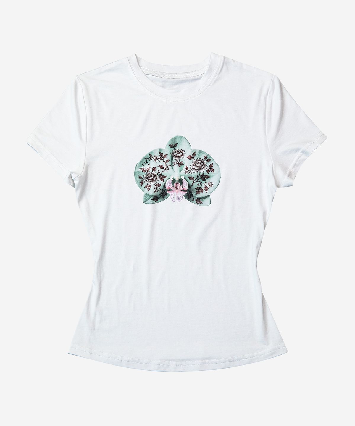 달링유어배드(DARLING, YOU'RE BAD) Orchid(蘭) Slim-Fit Tee