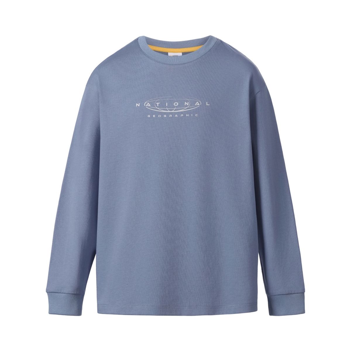 내셔널지오그래픽 키즈(NATIONAL GEOGRAPHIC KIDS) K263UTS901 베이직 싱글 티셔츠 GRAY BLUE