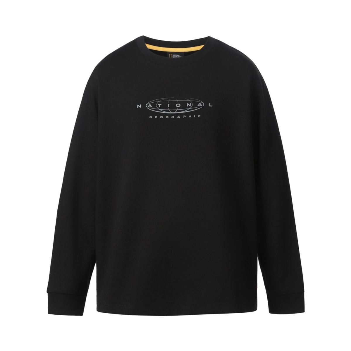 내셔널지오그래픽 키즈(NATIONAL GEOGRAPHIC KIDS) K263UTS901 베이직 싱글 티셔츠 CARBON BLACK