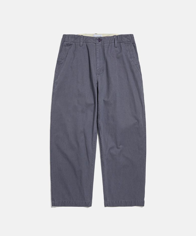 Wide Officer Pants Slate