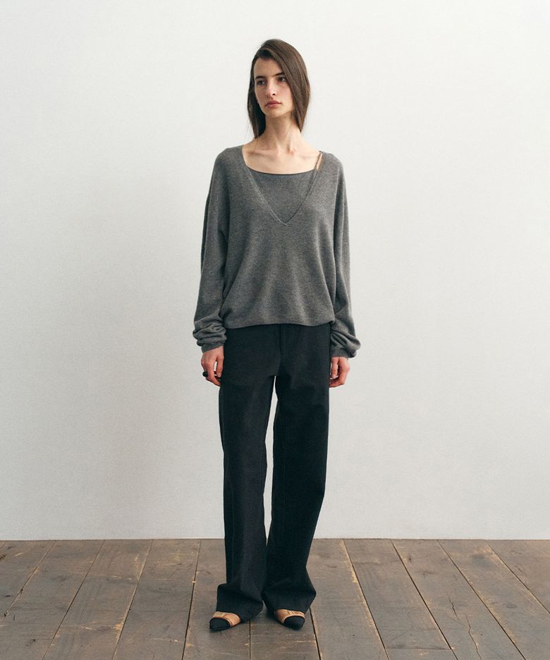 Dusk Solid Cotton Pants_Black