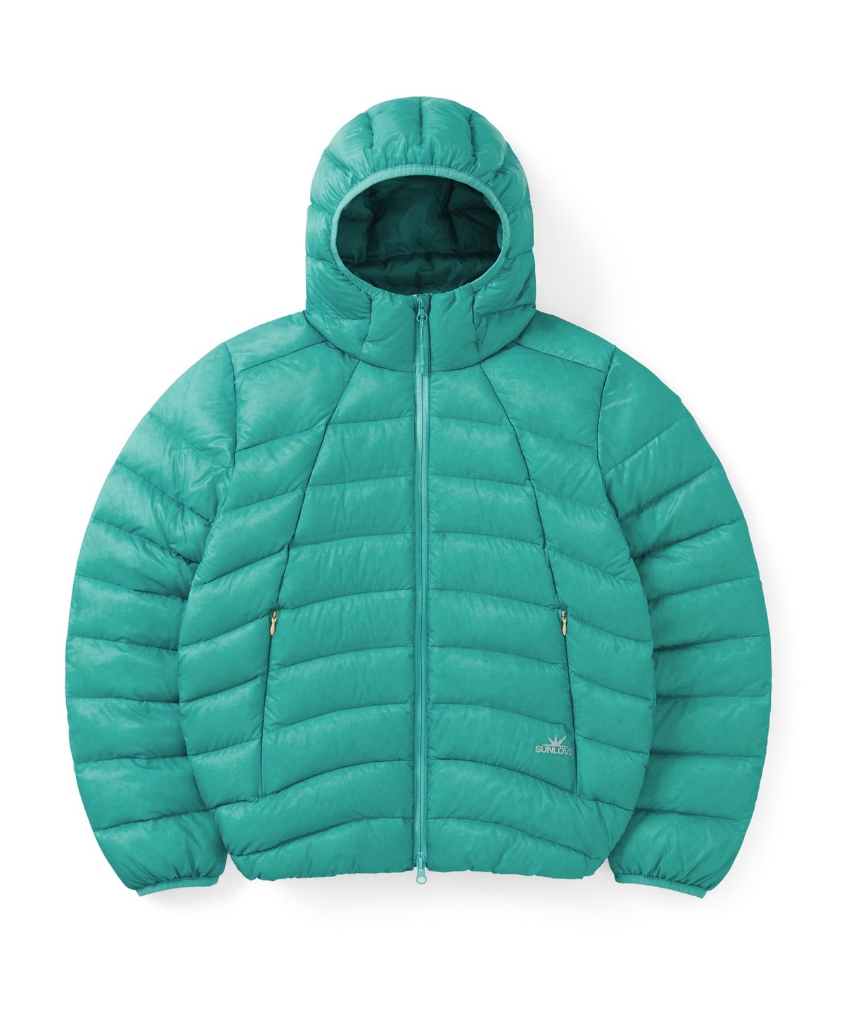 썬러브투어(SUNLOVETOUR) Hooded Fly Light Down Jacket Mint