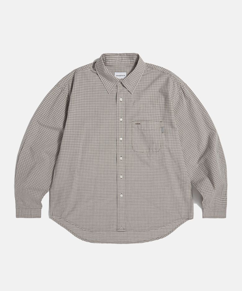 Multi Check Comfort Shirt Ivory